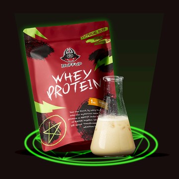 【BUFFUP 地獄乳清-蜂蜜魔奶口味】1KG/袋裝 高蛋白 乳清蛋白 蛋白粉 蛋白質 日常補充 健身補充