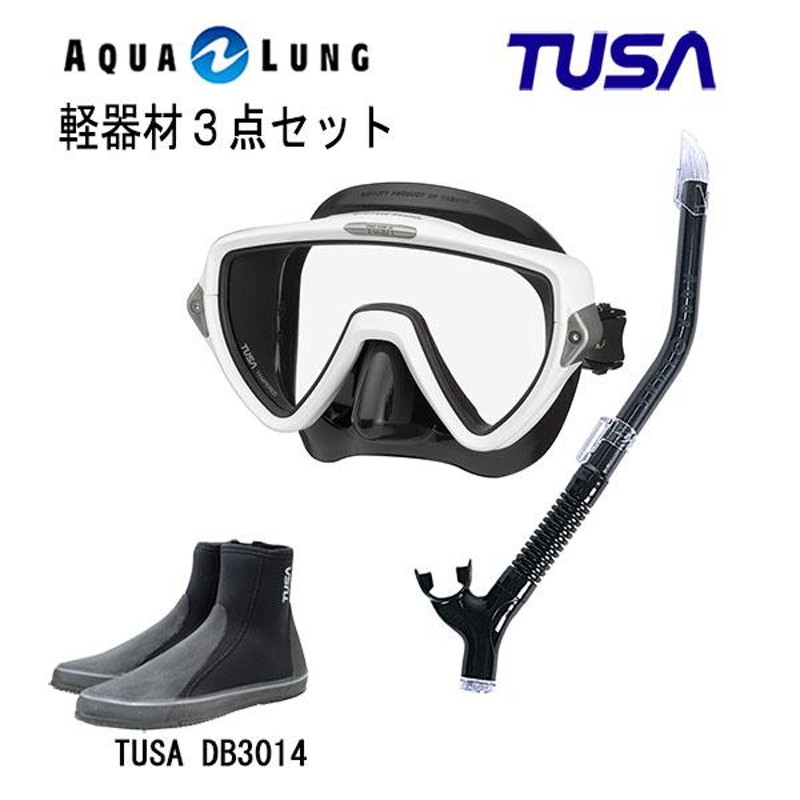 TUSA ツサ 軽器材3点セット ヴィジオウノ マスク M19QB US-TUSA