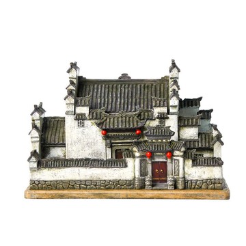 創意復古擺件家居飾品中式客廳茶幾博古架裝飾送朋友喬遷新居禮品