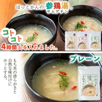 ふるさと納税 日置市 サムゲタン3種6袋詰め合わせセット(250g×6、計1.5kg)