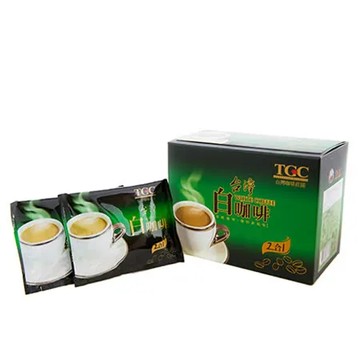 【大尖山】台灣白咖啡二合一 6盒組 (22g*10包/盒)