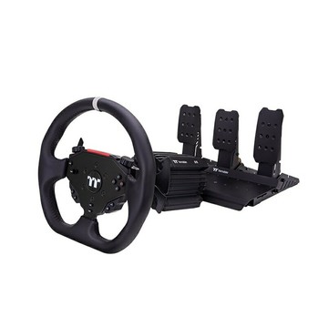 Thermaltake 曜越 模擬駕駛 G15 直驅賽車方向盤搭配腳踏板組合/GRB-G15-DGT3BB-01