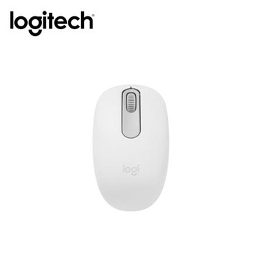【Logitech 羅技】M196 無線藍牙滑鼠 珍珠白