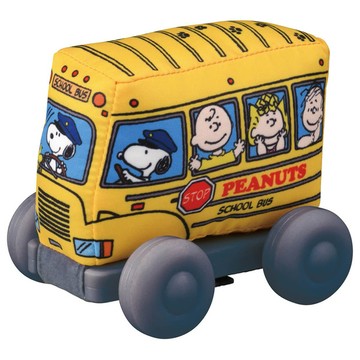 史努比軟軟手握巴士