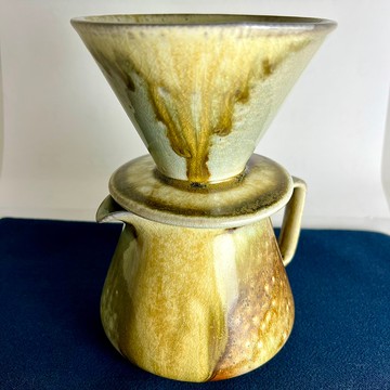 Colorful 柴燒8天系列 咖啡濾杯+下壺套組32 (此款式不提供挑款)