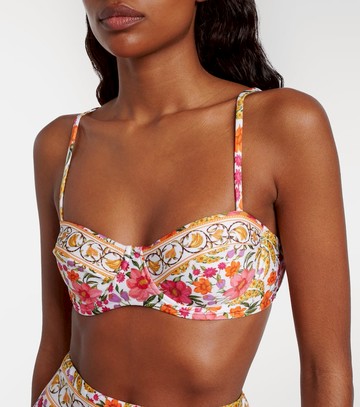 Farm Rio Floral bikini top