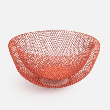 伊登鐵線缽24.5cm 紅