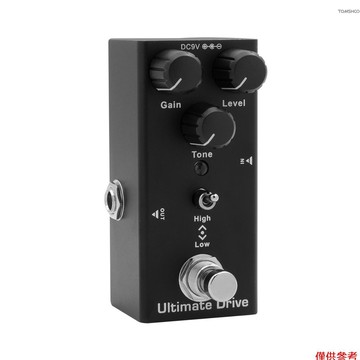 Winn IRIN EF-02 電吉他效果踏板便攜式吉他效果器迷你單電吉他效果踏板帶真正的旁路 - Ultimate D