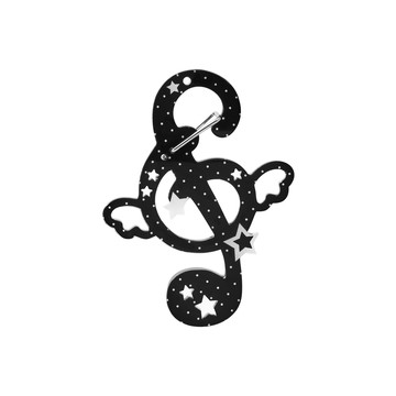 星點旋律鑰匙圈 / 2色 / Stardot Melody Keychain