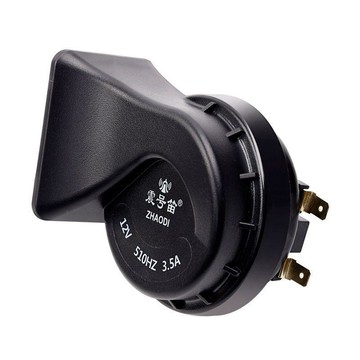 震號笛汽車鳴笛蝸牛喇叭12V24V超響防水通用電喇叭轎車摩托車喇叭🛒免運