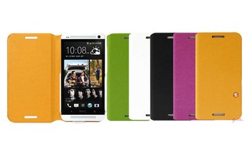 [NOVA成功3C]SwitchEasy FLIP new HTC One 側翻式皮套  喔!看呢來