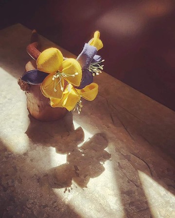 髮簪/花簪/木簪/樟木/和風布花/細工花/つまみ細工/二十四節氣