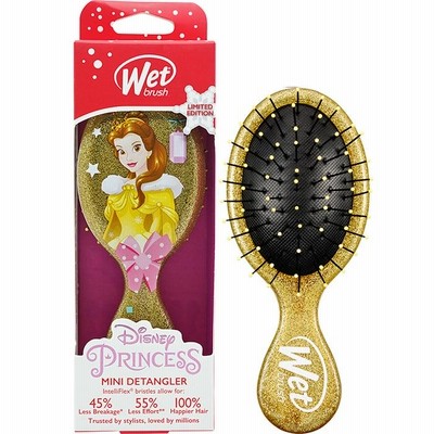 ヘアブラシ ウェットブラシ ミニディタングラー グリッター