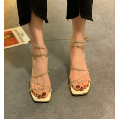 ライトニングボルト THE Dallas ラメ ファー フラット サンダル