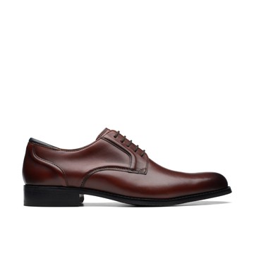 Clarks 工藝摩登 -Craft Arlo Lace典藏英倫素面紳士鞋 (棕褐色) CLM73849D-男