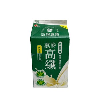 光泉燕麥高纖無加糖鮮豆漿450ml※實際到貨效期約4天以上