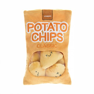 YOGiSSO 洋芋片造型寵物藏食玩具 Set  經典款  黃色  1組  23 x 36cm