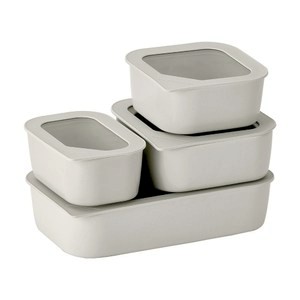 FIKA ONE陶瓷保鮮盒四件組(600mL+650mL+900mL+1550m