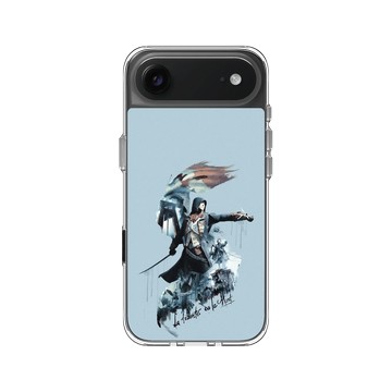 iPhone Air Clear Case（相機按鈕） 透明 - Assassin's Creed - Unity Blue