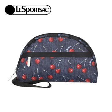 LeSportsac 2025夏季新品 2-Zip Wristlet 雙拉鍊手拿包(1315) HC98經典櫻桃