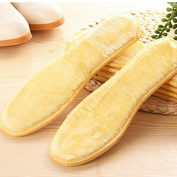 加絨加厚保暖毛絨鞋墊 吸汗防臭透氣毛絨軟底舒適棉鞋墊