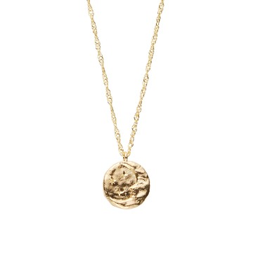 硬幣項鍊－太陽與月亮