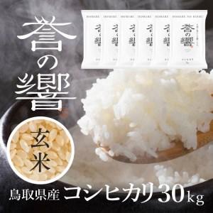 ふるさと納税 （玄米 30kg）優栽：特別栽培米 鳥取県日野町