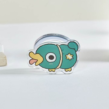 嗚比的朋友綠豆警長MagSafe氣囊支架