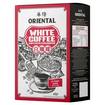 ORIENTAL KOPI 華陽 南洋風味白咖啡 二合一 32g 10包  32g  10包  1盒