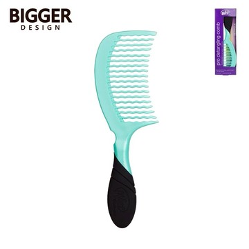 BIGGER【Wet Brush】柔順護髮梳r 藍色