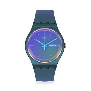 Swatch FADE TO PINK 經典手錶/男錶/女錶/瑞士製造 SO29N707 (41mm)【官方旗艦店】