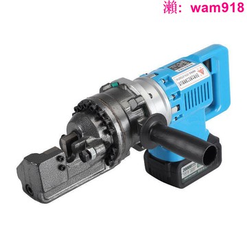 【店長推薦】LD-22鋰電鋼筋剪斷鉗自動壓切斷機器充電小型便