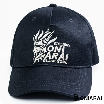 【秋冬配件新品6折↘最高折千】銀刺繡LOGO棒球帽 - BLUE WAY 鬼洗い