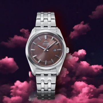 ORIENT 東方錶 簡約太陽能腕錶 中性錶 手錶-32.1mm棕 RA-WG0603R