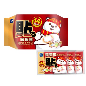 暖暖熊14hr暖暖包10片-貼式