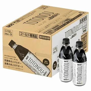 #悠西將# 箱出 UCC TOTONOU 無糖咖啡 咖啡 即飲 黑咖啡 無糖 500ML UCC咖啡