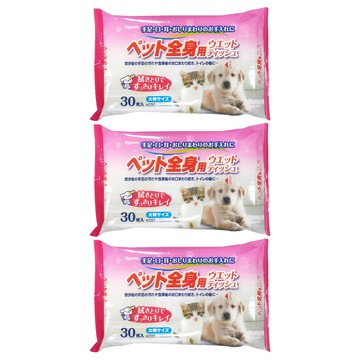 KYOWA 寵物用濕巾紙  30張  3包