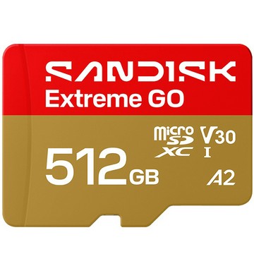 SanDisk 512GB 512G microSDXC extreme GO 240MB/s 4K V30 SDSQXGN-512G 記憶卡