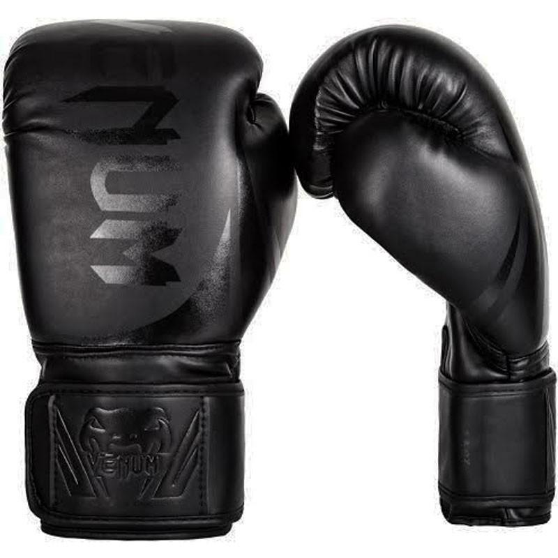 ボクシンググローブ Venumベノム チャレンジャー2.0 黒色/黒 12オンス