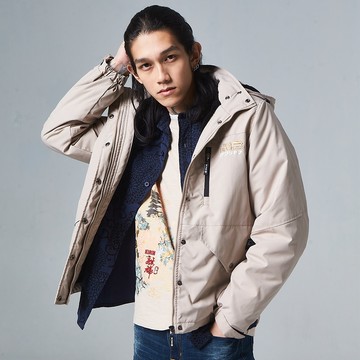 BIG TRAIN防撥內毛草裡拆帽男外 B30292-56&71