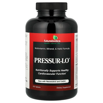 Futurebiotics, Pressur-Lo®，多維生素、礦物質和草本配方，270 片