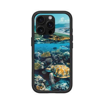 iPhone 16 Pro Mod NX 黑 - Ocean Collection: Let's Sea 海洋系列：一路向海 - 海裡見！（大堡礁）