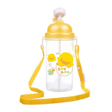 黃色小鴨 彈跳水壺(600ml)