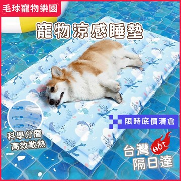 【台灣隔日達】新款狗狗冰墊 貓咪涼墊冰窩 貓咪冰墊 降溫冰涼墊 寵物涼感墊 降溫凝膠 涼爽軟彈 清潔方便 涼墊 狗墊 狗