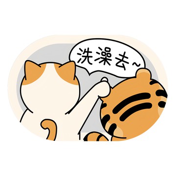 半島良品 造型軟式吸水墊 橢圓款  貓咪 灰色  60 x 40cm