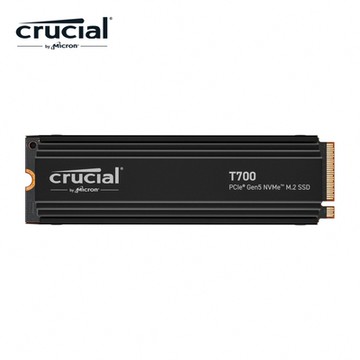 美光 Micron Crucial T700 1TB (Gen5  M.2 含原廠散熱片) SSD