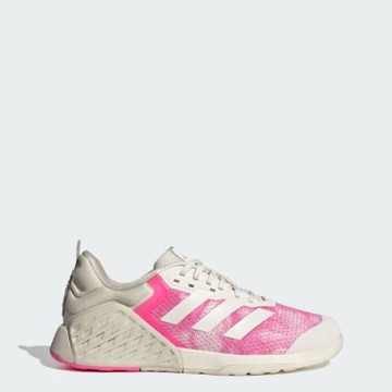 Adidas Dropset 3 Trainer W [IH5245] 女 多功能 訓練鞋 穩定 健身 重訓 米白 粉紅