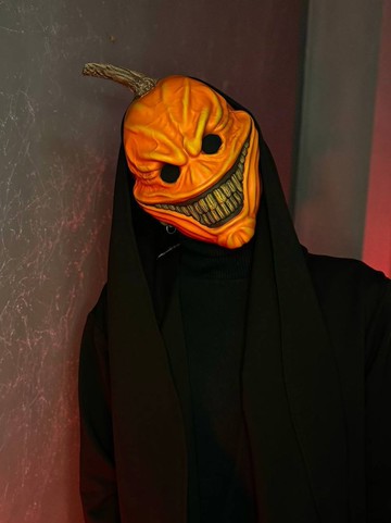 PayDay 面具南瓜 - 橘色妖精面具、骷髏面具、惡魔面具、PayDay 角色扮演