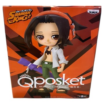 BANPRESTO 景品 Q POSKET 通靈童子 通靈王 麻倉葉 A款  1個