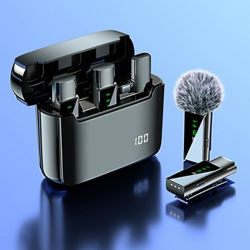 麥克風 電容麥克風 錄音直播專業 S16一拖四領夾式麥克風收音手機直播專用降噪設備主播話筒 Y